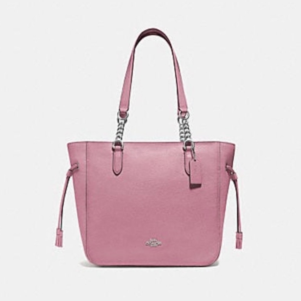 NWT Coach Elle Chain Tote - Tulip
